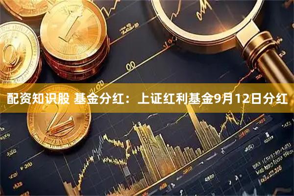 配资知识股 基金分红：上证红利基金9月12日分红
