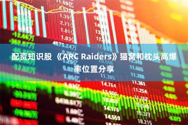 配资知识股 《ARC Raiders》猫窝和枕头高爆率位置分享